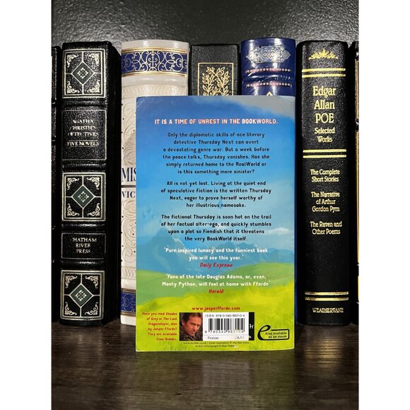 One Of Our Thursdays Is Missing By Jasper Fforde Paperback Fiction Novel - Picture 3 of 4